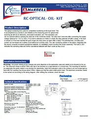 RC-Optical Oil Monitoring